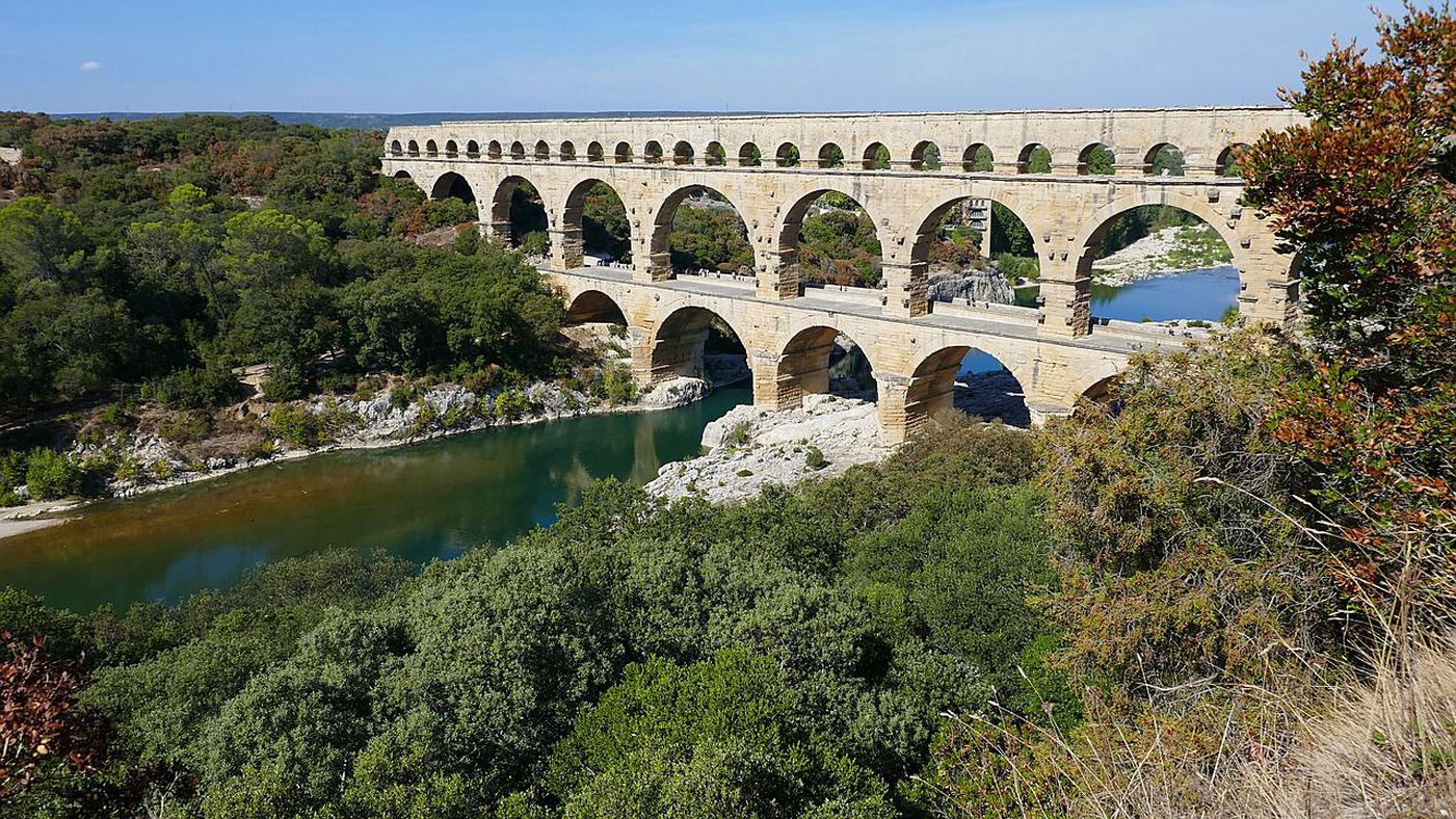 A photo of Pont du Gard and Roman Wine Tour