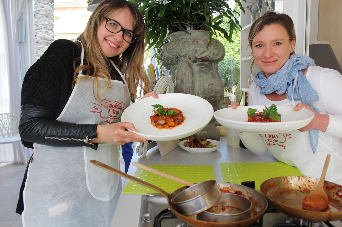A photo of Sicilian Cooking Class in Taormina with Wine Tasting