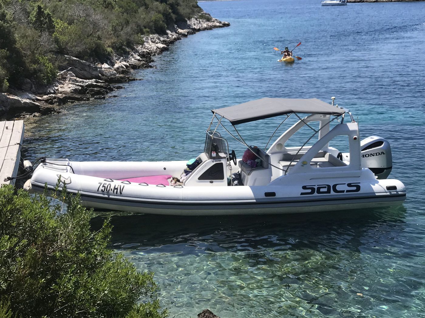 A photo of Hvar Wine and Food Tasting with Speedboat Sail