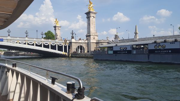 A photo of 1-Hour Champagne Cruise on River Seine in Paris